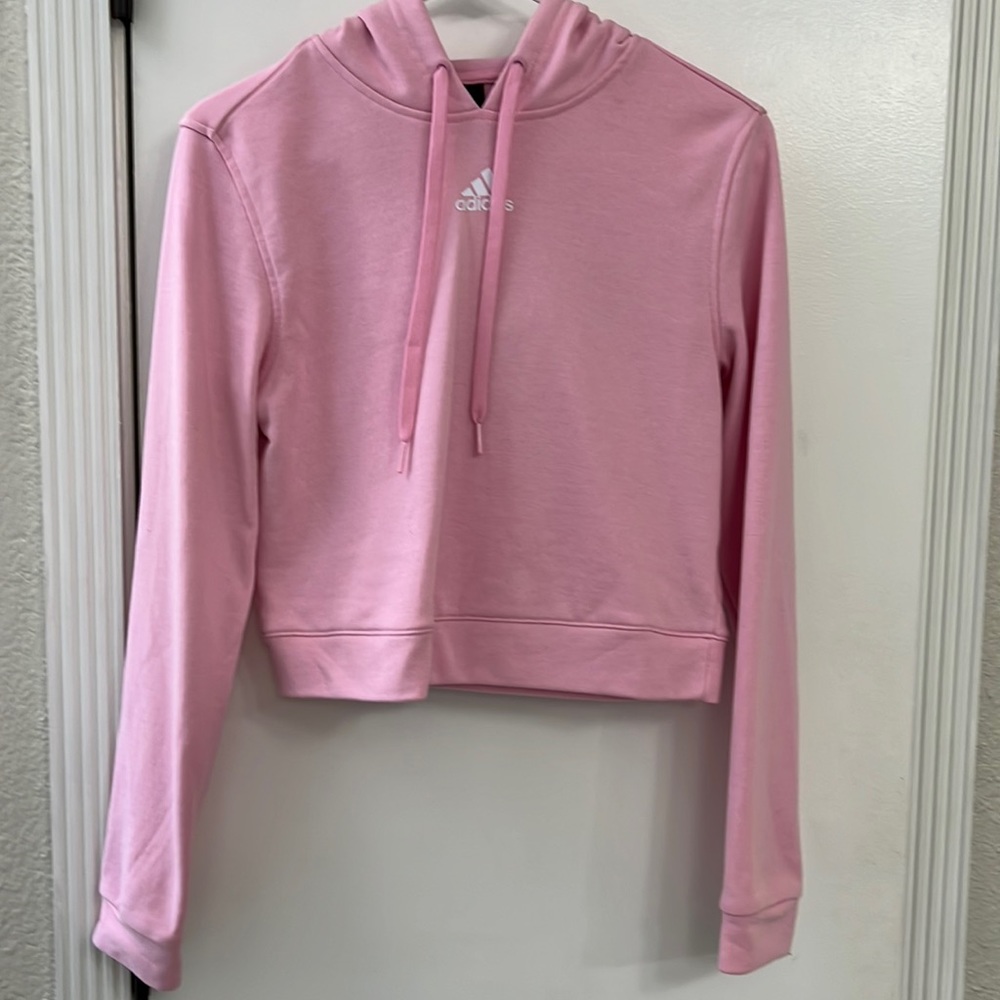 Adidas crop hoodie